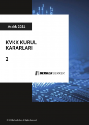 KVKK Kurul Kararları II. Bölüm, Aralık 2021