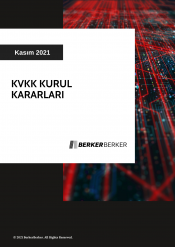 KVKK Bülteni, Kasım 2021